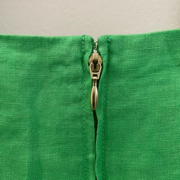 NWT Lilly Pulitzer Kylanne Balloon
Sleeve Linen Mini Dress in Gecko Green - 16 - Picture 12 of 17